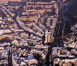 Freiburg: Winterstimmung am Schwabentor und Schlobergring