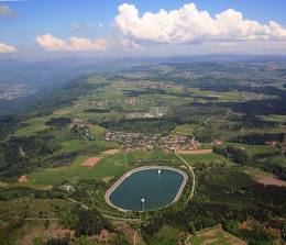 Oberhalb von Bad Säckingen das Eggbergbecken auf dem Hotzenwald