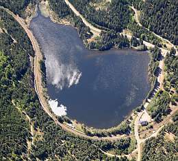 Der Windgfällweiher zwischen Titisee und Schluchsee.