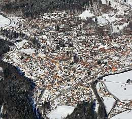 Schönau im Winterkleid.