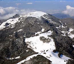 Der Belchen im Winter