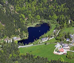 Am Klosterweiher in der Hotzenwaldgemeinde Dachsberg